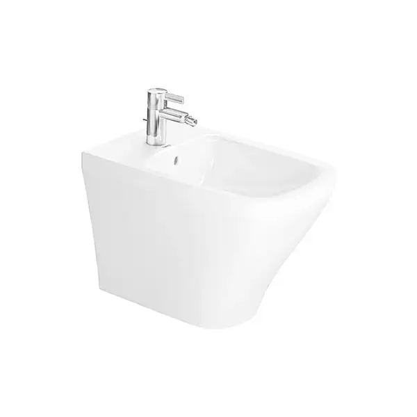 Биде напольное Duravit DuraStyle 57х37 см, цвет белый (2284100000) фото 1 Aquada.com.ua