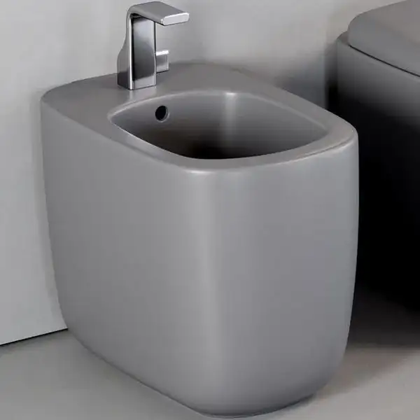 Біде підлогове Flaminia Mono пристенное, lava grey (MN217)