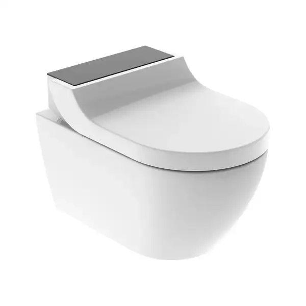Подвесной унитаз-биде Geberit AquaClean Tuma Comfort (стекло/чёрный) (146.294.SJ.1) фото 1 Aquada.com.ua Подвесной унитаз-биде Geberit AquaClean Tuma Comfort (стекло/чёрный) (146.294.SJ.1) фото 1 Aquada.com.ua