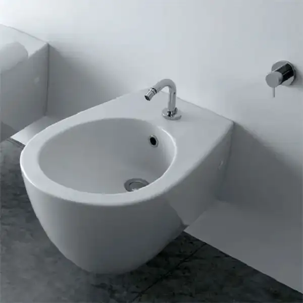 Биде подвесное Globo Bowl 55,5х38 см (SBS09.BI) фото 4 Aquada.com.ua