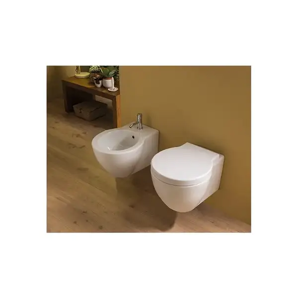 Биде подвесное Globo Bowl 50х37 см (SBS11.BI) фото 3 Aquada.com.ua