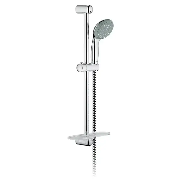 Душевой гарнитур Grohe New Tempesta, штанга 600 мм с полочкой (цвет - хром) (27926000) фото 1 Aquada.com.ua Душевой гарнитур Grohe New Tempesta, штанга 600 мм с полочкой (цвет - хром) (27926000) фото 1 Aquada.com.ua
