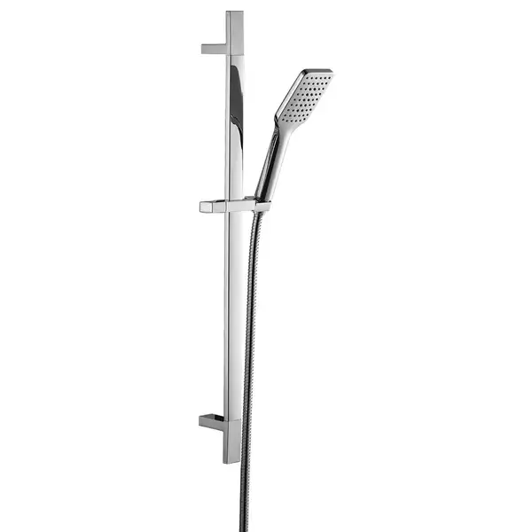 IMPRESE Штанга душевая L-66 см, ручной душ 1 режим, шланг 1,5 м (6607001) фото 1 Aquada.com.ua
