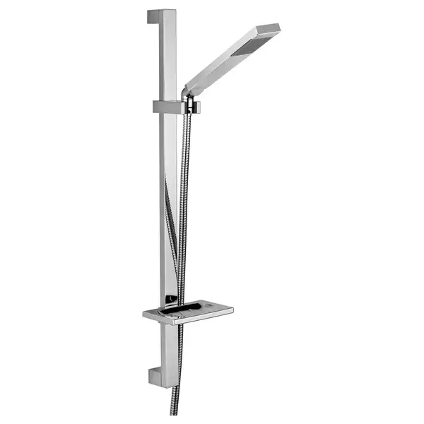 Душевой гарнитур Paffoni Level (цвет - хром), ручной душ 1 тип струи (ZSAL079CR) фото 1 Aquada.com.ua