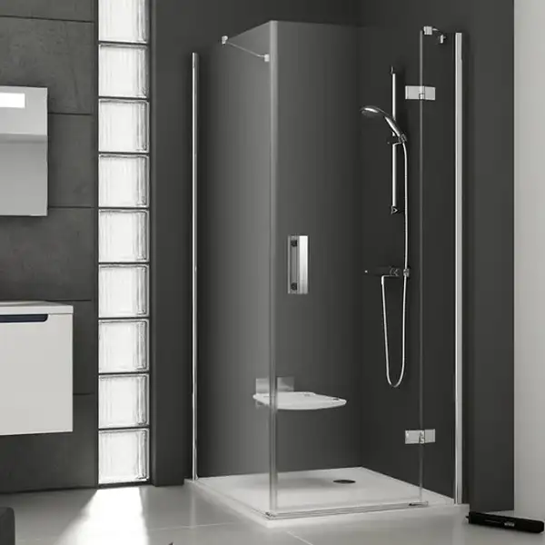 Душевая кабина Ravak SmartLine SMSD2-120 (B) L хром+transparent (0SLGBA00Z1) фото 1 Aquada.com.ua