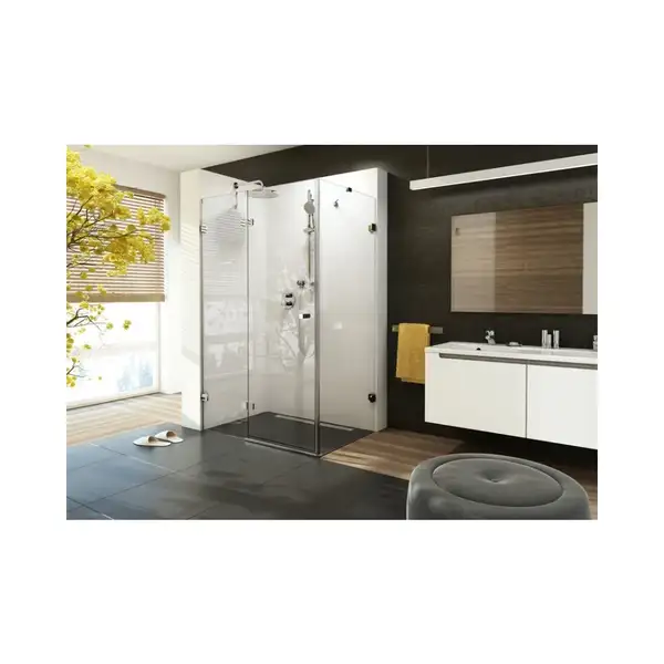 Душевая кабина Ravak Brilliant BSDPS-100/100 L хром+transparent (0ULA0A00Z1) фото 2 Aquada.com.ua