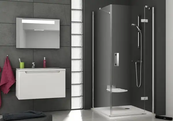 Ravak SmartLine SMPS 90 L Стінка для душу, прозора (9SL70A00Z1)