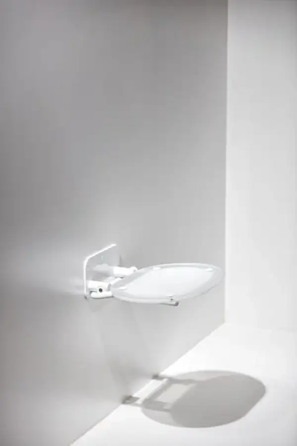 Сиденье для душа Ravak Ovo CHROME CLEAR/WHITE (B8F0000028)