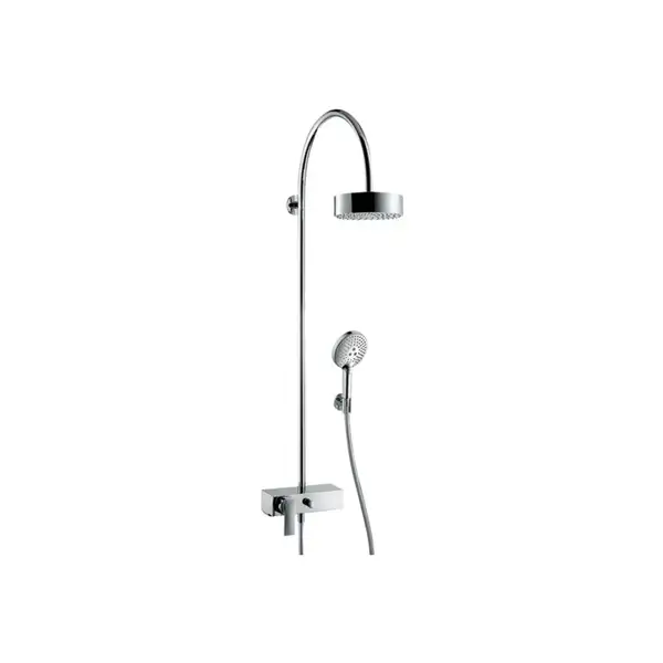 Душевая система с термостатом Axor Citterio Showerpipe (цвет - хром) (39620000) фото 1 Aquada.com.ua
