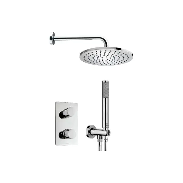 Душевая система скрытого монтажа Bossini Cosmo Tondo (цвет - хром) (M71237) фото 1 Aquada.com.ua