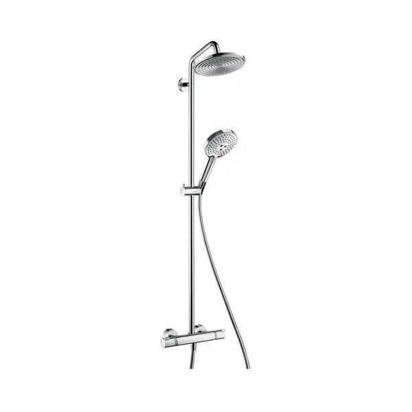 Душевая система с термостатом Hansgrohe Raindance S Showerpipe 240 1jet (цвет - хром) (27117000) фото 1 Aquada.com.ua