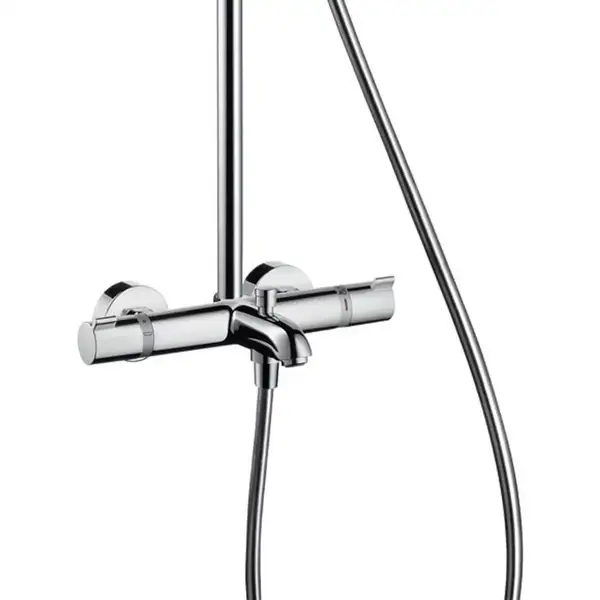 Душова система Hansgrohe Raindance S Showerpipe 240 1Jet з термостатом для ванни, хром (27117000)