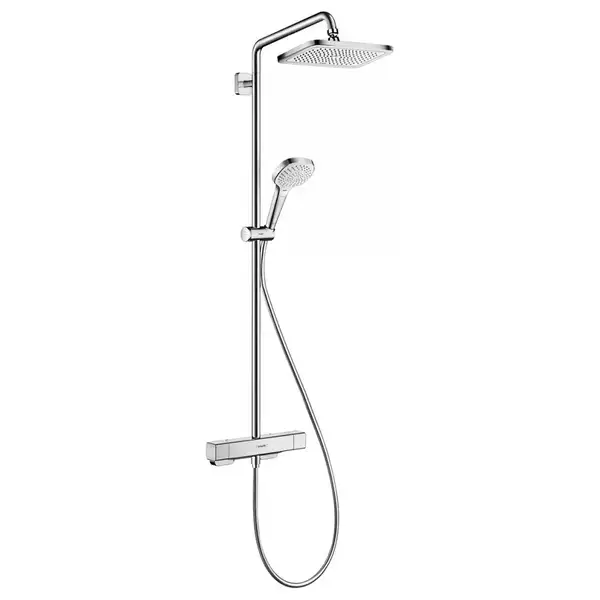 Душевая система с термостатом Hansgrohe Croma E (цвет - хром) (27630000) фото 1 Aquada.com.ua Душевая система с термостатом Hansgrohe Croma E (цвет - хром) (27630000) фото 1 Aquada.com.ua