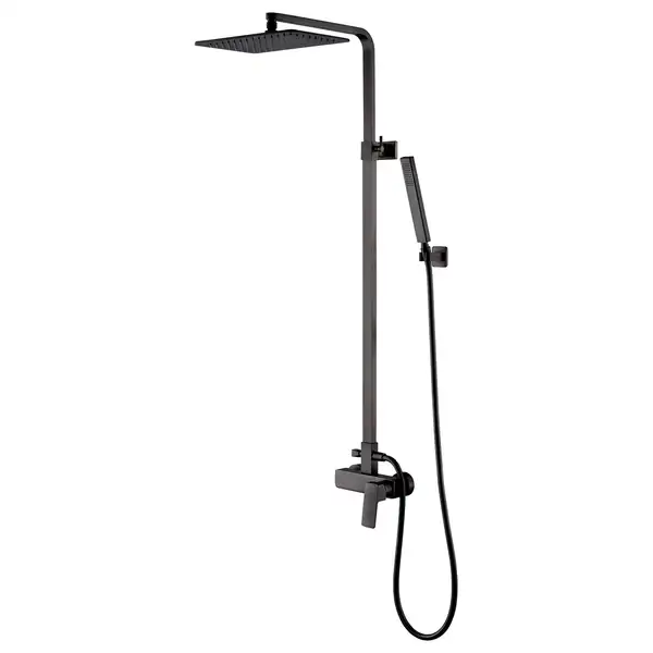 Душевая система Imprese Grafiky (цвет - black nickel) (ZMK041807090) фото 1 Aquada.com.ua
