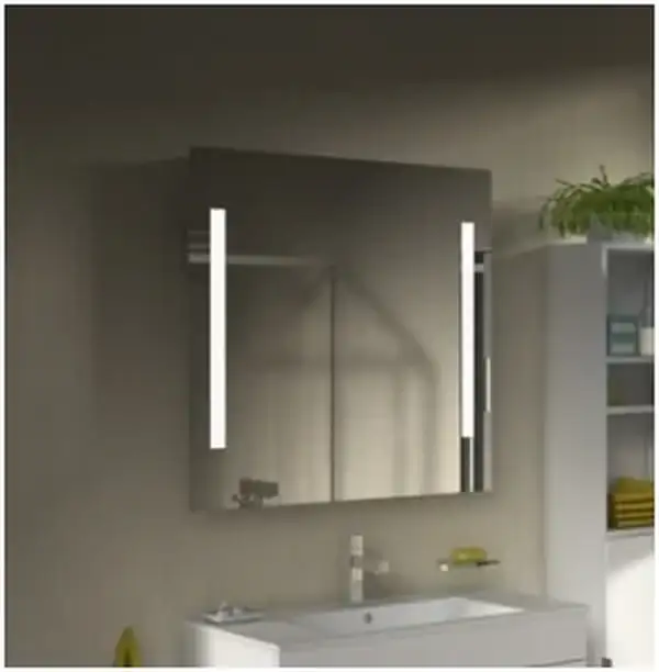 Зеркало CLEAR 70х81 см с LED подсветкой Jika (H4557351731441) фото 3 Aquada.com.ua