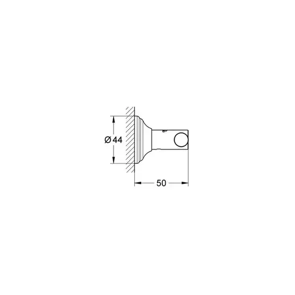 Гачок для халата Grohe Essentials Authentic (40656001)