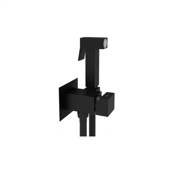 Paffoni Tweet Square Mix Гігієнічний душ, чорний матовий (ZDUP112NO) Paffoni Tweet Square Mix Гігієнічний душ, чорний матовий (ZDUP112NO)