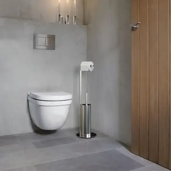 Стойка с ёршиком и бумагодержателем Emco Loft (058000100) фото 2 Aquada.com.ua