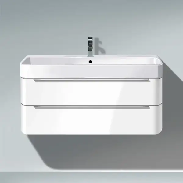 DURAVIT Тумба под раковину Duravi Happy D2 775х480 мм белая глянцевая (H2636522) фото 2 Aquada.com.ua