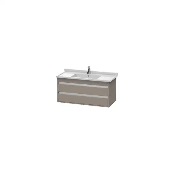 Тумба под раковину Duravit Ketho 1000х465 мм базальт матовый (KT664504343) фото 1 Aquada.com.ua