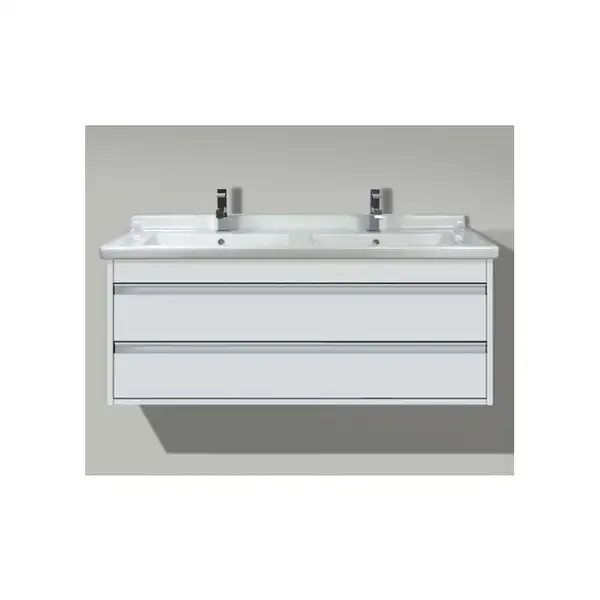 Тумба под раковину Duravit Ketho 1200х465 мм, белый матовый (KT66461818) фото 2 Aquada.com.ua