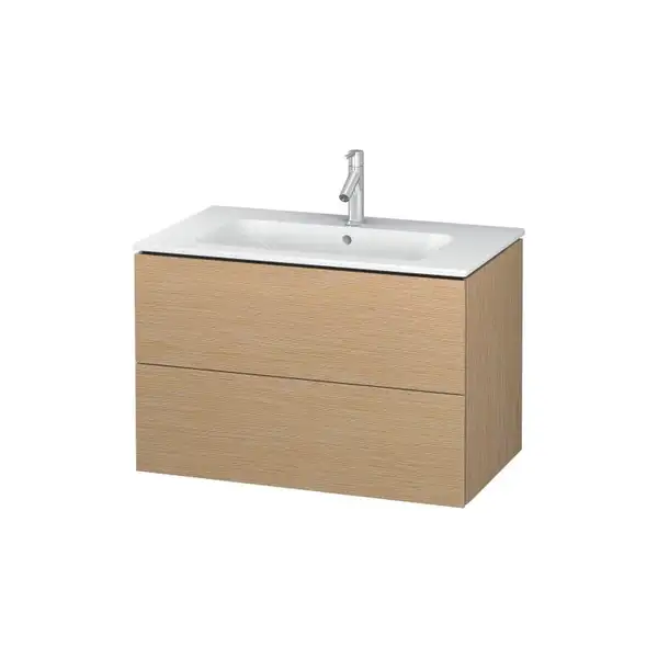 Тумба для раковины подвесная 820x481 мм Duravit L-cube дуб брашированный (LC6241/12) фото 1 Aquada.com.ua