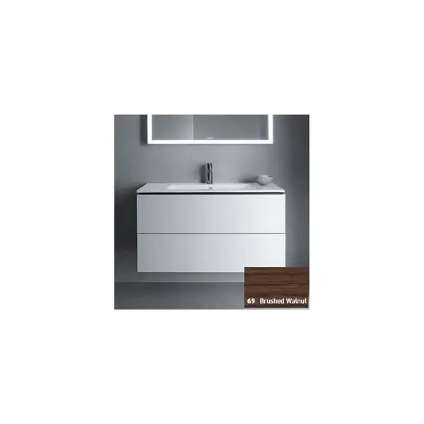 Тумба для раковины подвесная Duravit L-cube 1020х481 мм, орех брашированный (LC6242/69) фото 1 Aquada.com.ua
