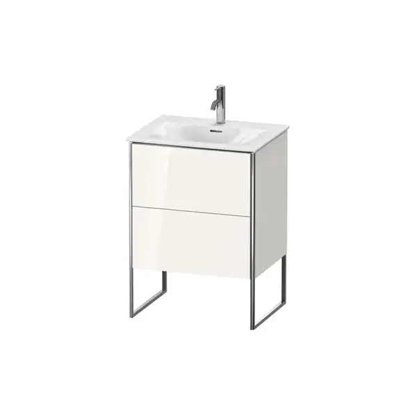Комплект мебели тумба с раковиной Duravit XSquare 81 х 47,8 см (XS452202222+23446300001) фото 1 Aquada.com.ua