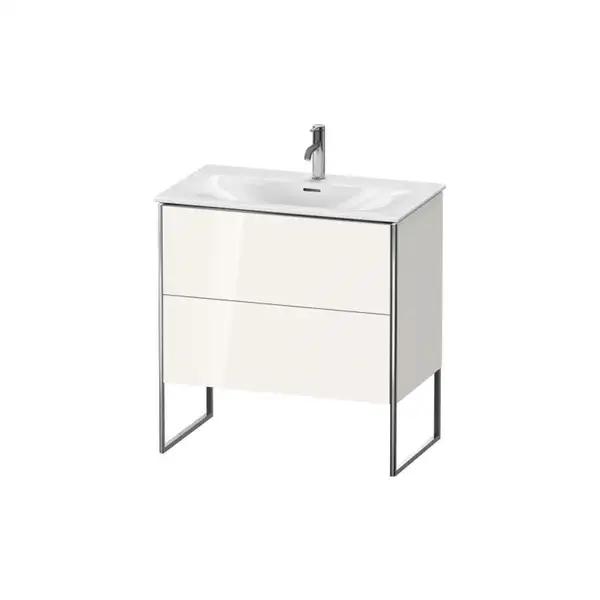Комплект мебели тумба с раковиной Duravit XSquare 81 х 47,8 см (XS452402222+23448300001) фото 1 Aquada.com.ua