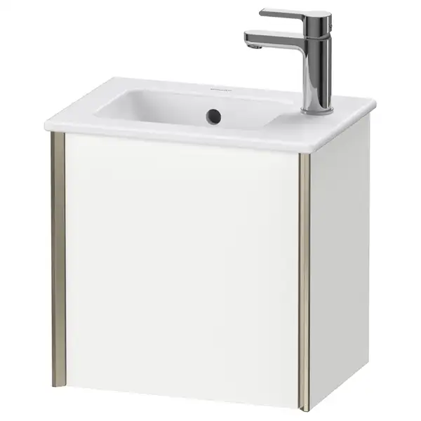 Тумба подвесная под раковину Duravit XViu 41 x 29 см, белый матовый (XV4024LB118) фото 1 Aquada.com.ua