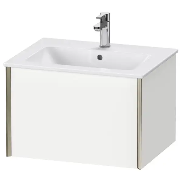 Тумба подвесная под раковину Duravit XViu 61 x 48 см, белый матовый (XV40250B118) фото 1 Aquada.com.ua