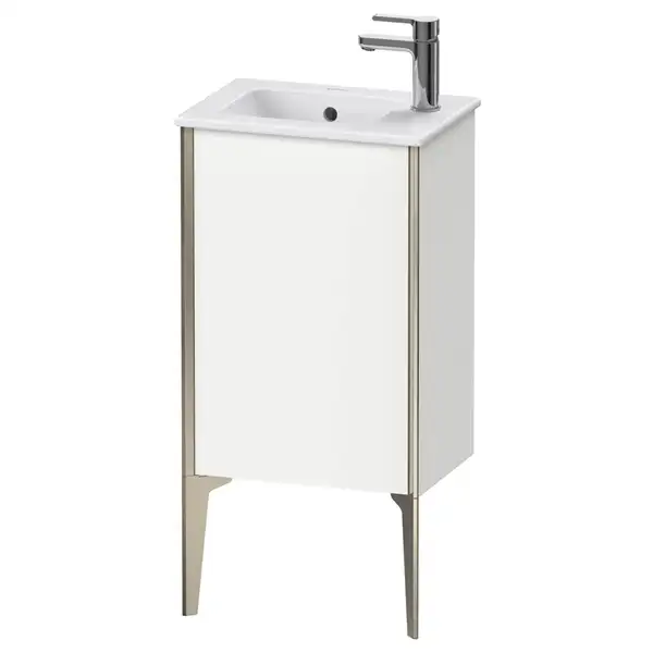 Тумба напольная под раковину Duravit XViu 41 x 29 см, белый матовый (XV4480LB118) фото 1 Aquada.com.ua