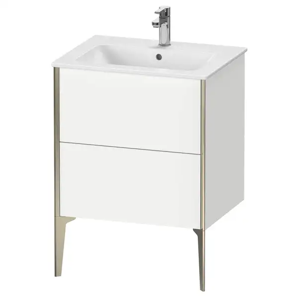 Тумба напольная под раковину Duravit XViu 61 x 48 см, белый матовый (XV44810B118) фото 1 Aquada.com.ua