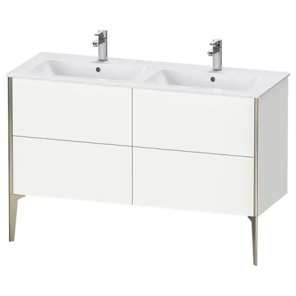 Тумба напольная под раковину Duravit XViu 128 x 48 см, белый матовый (XV44850B118) фото 1 Aquada.com.ua