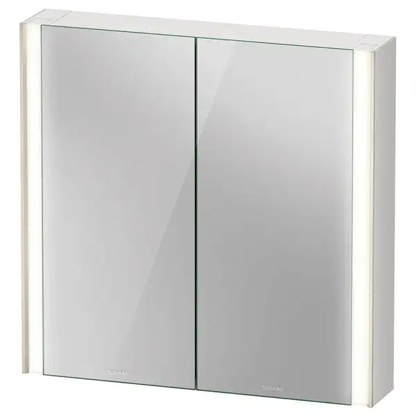 Зеркальный шкафчик с LED подсветкой Duravit XViu 82 х 15,6 х h80 см, версия «sensor» (XV71320B1B1) фото 1 Aquada.com.ua