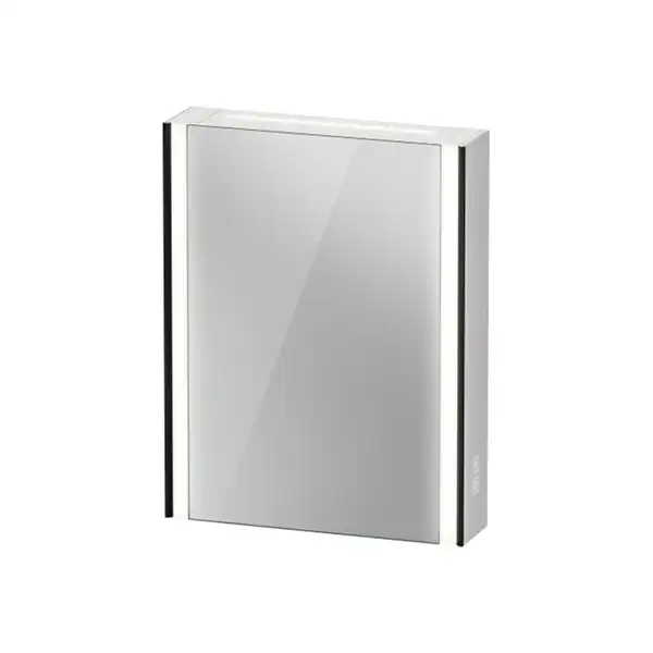 Зеркальный шкафчик с LED подсветкой Duravit XViu 62 х 15,6 х h80 см, версия «icon» (XV7141LB2B2) фото 1 Aquada.com.ua Зеркальный шкафчик с LED подсветкой Duravit XViu 62 х 15,6 х h80 см, версия «icon» (XV7141LB2B2) фото 1 Aquada.com.ua