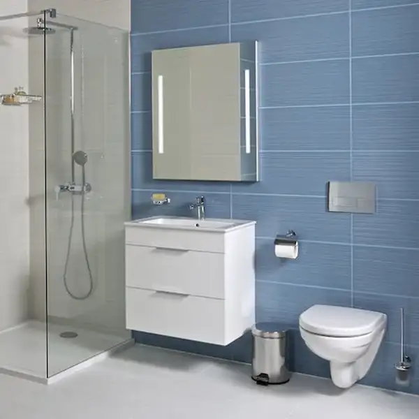 Комплект мебели 55 см (умывальник + шкафчик) Jika Cube (H4536121763001) фото 2 Aquada.com.ua