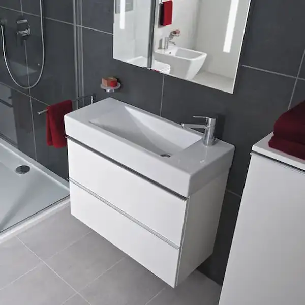 Тумба под раковину 50 см (2 выдвижных ящика) Jika Pure (H4558021745001) фото 2 Aquada.com.ua