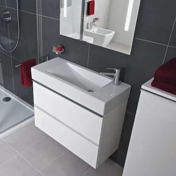Тумба под раковину 60 см (2 выдвижных ящика) Jika Pure (H4558321745001) фото 2 Aquada.com.ua