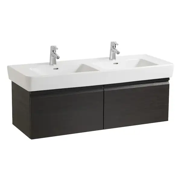 Тумба под умывальник 122 см Laufen Pro, венге (H4830810954231) фото 1 Aquada.com.ua