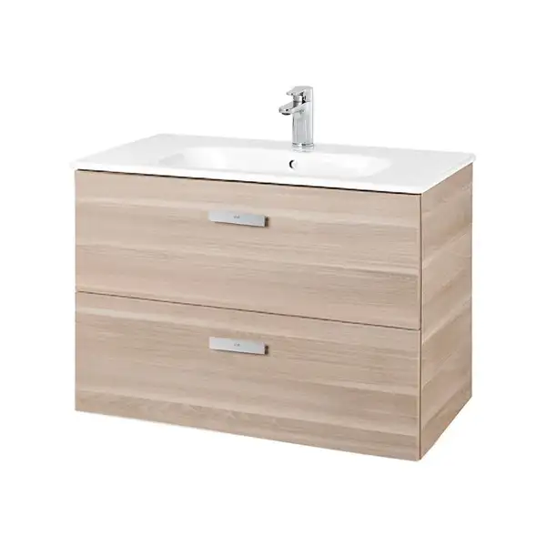 Тумба з умивальником Roca VICTORIA BASIC 80, береза (A855852422) Тумба з умивальником Roca VICTORIA BASIC 80, береза (A855852422)