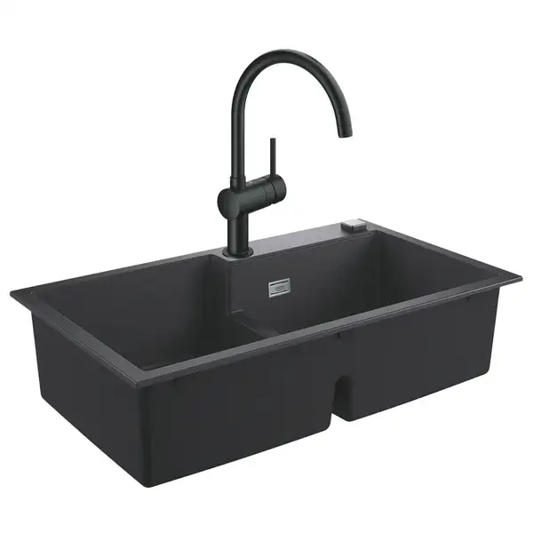 Набор Grohe мойка кухонная K500 31649AP0 + смеситель Minta 32917KS0 (31649AP032917KS0)