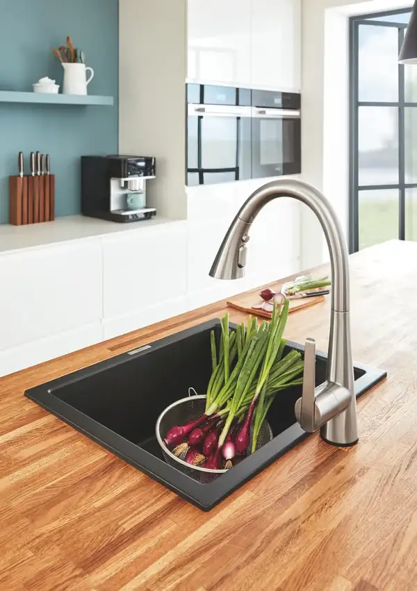 Grohe K700U Мойка кухонная, графит (31654AP0)