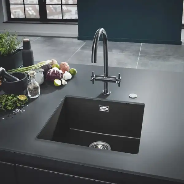 Grohe K700U Мойка кухонная, графит (31654AP0)