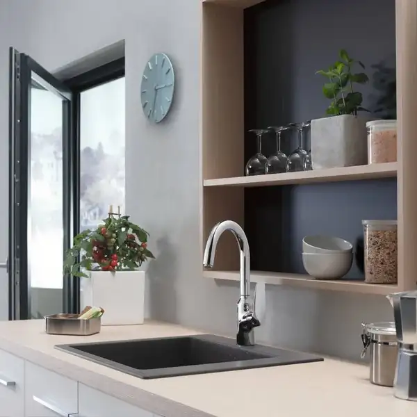 Hansgrohe S510-F450 Кухонная мойка, Concretegrey (43312380)