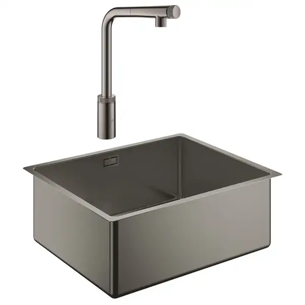 Набор Grohe мойка кухонная K700 31574AL0 + смеситель Minta Smartcontrol 31613A00 (31574AL031613A00)