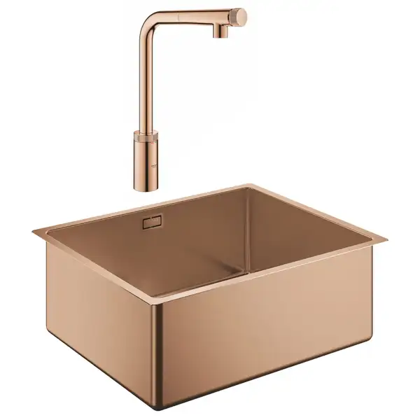 Набор Grohe мойка кухонная K700 31574DL0 + смеситель Minta Smartcontrol 31613DA0 (31574DL031613DA0)