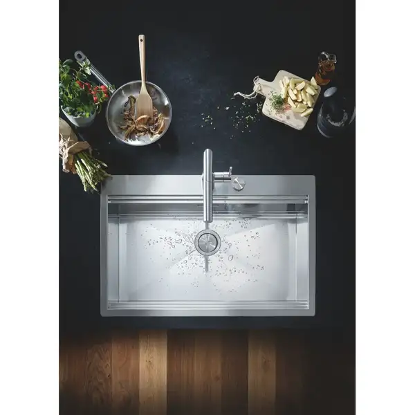 Grohe K800 Мойка кухонная, сталь (31586SD0)