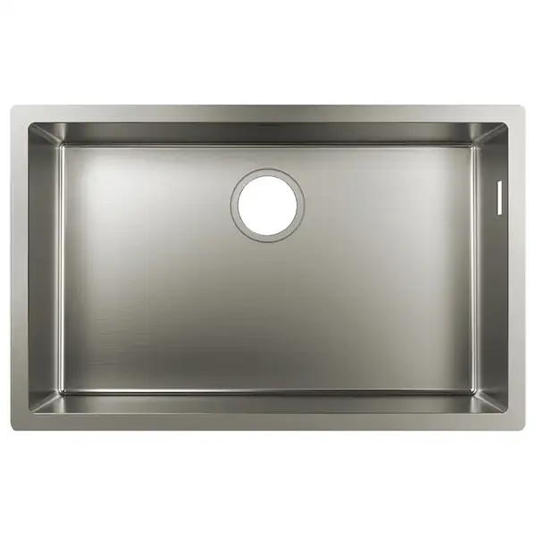 Встраиваемая кухонная мойка Hansgrohe S71 S719-U660 (цвет - нержавеющая сталь) 660 (43428800) фото 1 Aquada.com.ua Встраиваемая кухонная мойка Hansgrohe S71 S719-U660 (цвет - нержавеющая сталь) 660 (43428800) фото 1 Aquada.com.ua