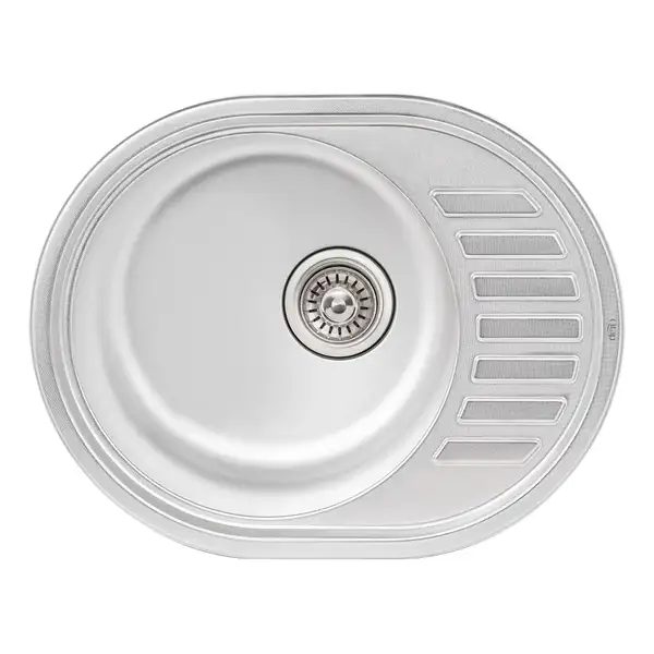 Кухонна мийка Qtap 5745 Micro Decor 0,8 мм (QT5745MICDEC08) (QT5745MICDEC08) фото 1 Aquada.com.ua